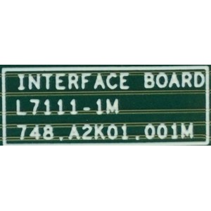 MAIN PARA MONITOR DELL / NUMERO DE PARTE 748.A2K01.001M / L7111-1M / E18681